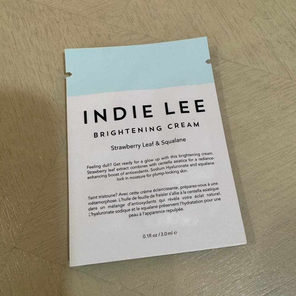 Indie Lee Brightening Cream Sample